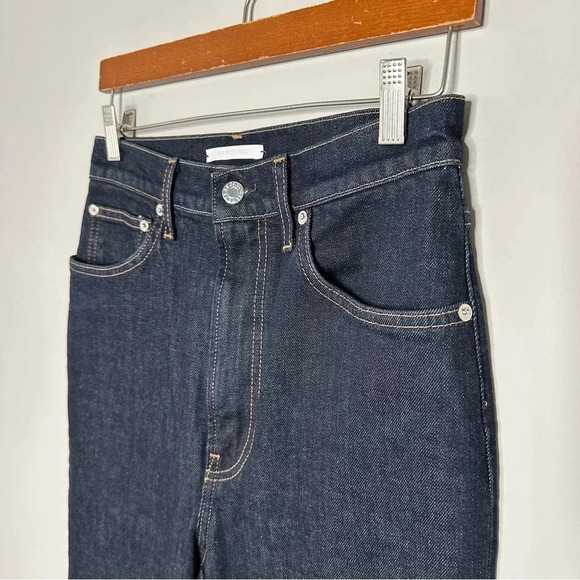 Helmut Lang Dark Wash Jeans Size 28 Long Classic Wash Staple Slim Leg High Rise - Picture 6 of 9